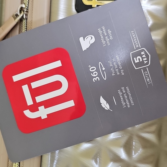 New fūl DISNEY MINNIE MOUSE ROLLING LUGGAGE 2 PIECE SET - Picture 15 of 16